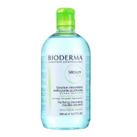 法国贝德玛BIODERMA 净妍温和保湿卸妆水 蓝水500mlx2瓶 卸妆液 适用于油性混合肌肤 正品