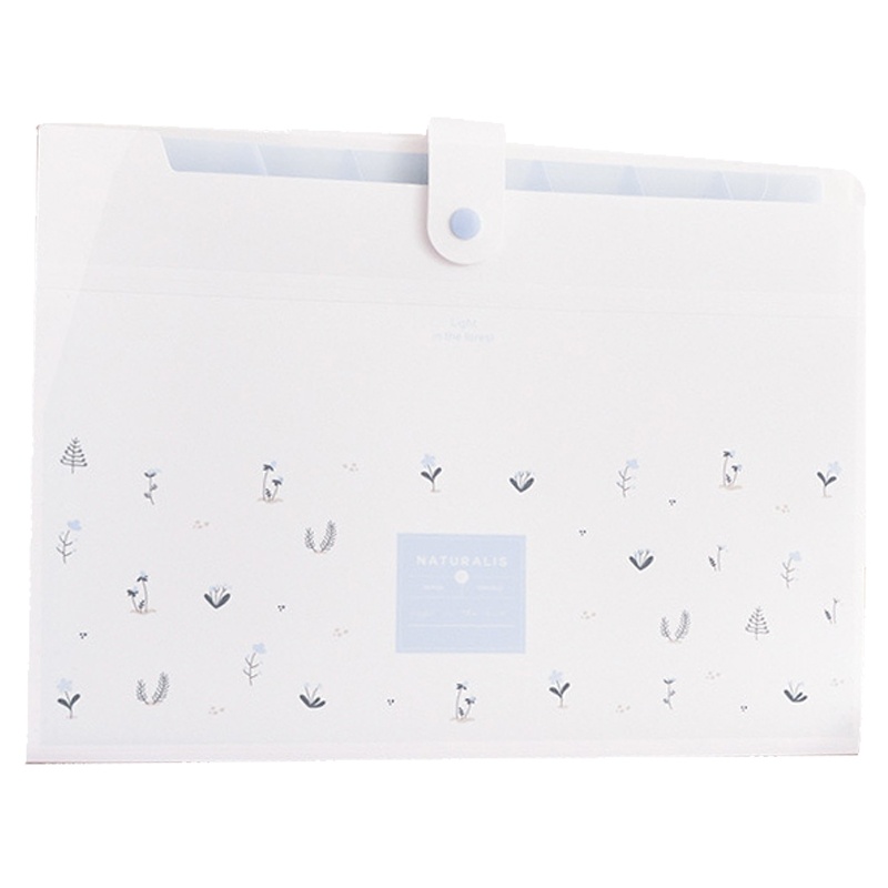 得力风琴包A4学生用多层文件夹袋手提卷子分类收纳盒女试卷夹多功能大容量透明高中生插页资料册分页72363LAN