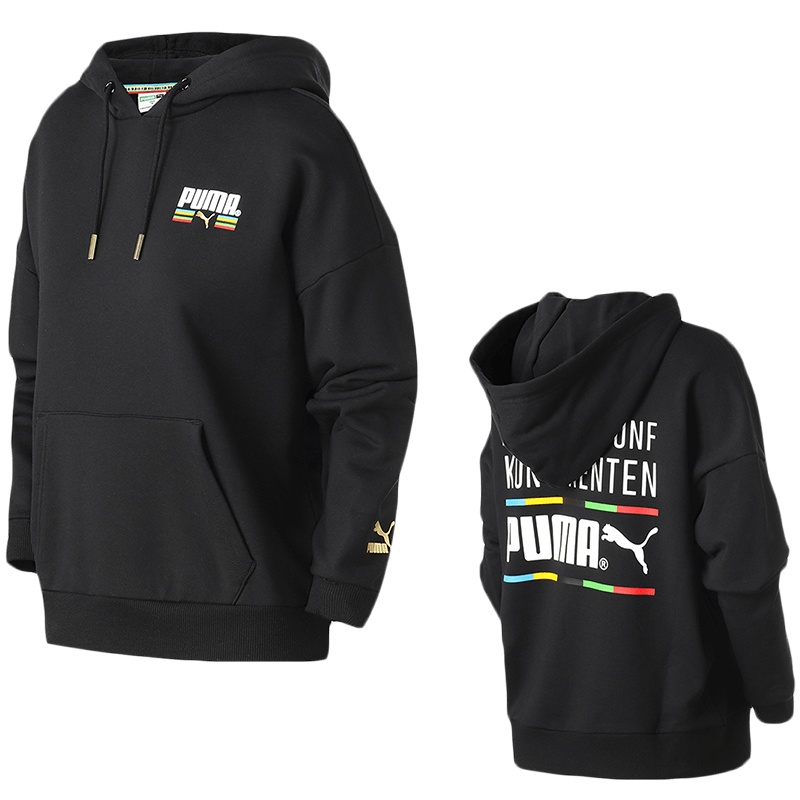 【自营】PUMA彪马女装运动服休闲连帽卫衣599056