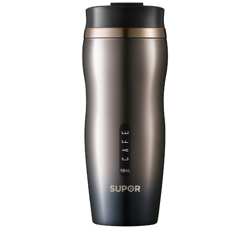 苏泊尔KC45BE1星空咖啡杯真空保温杯450ml/晨曦白