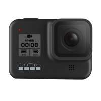 GoPro hero8运动相机水下潜水 4K户外直播防水摄像机vlog 官方标配+固定吸盘+双充+64G卡