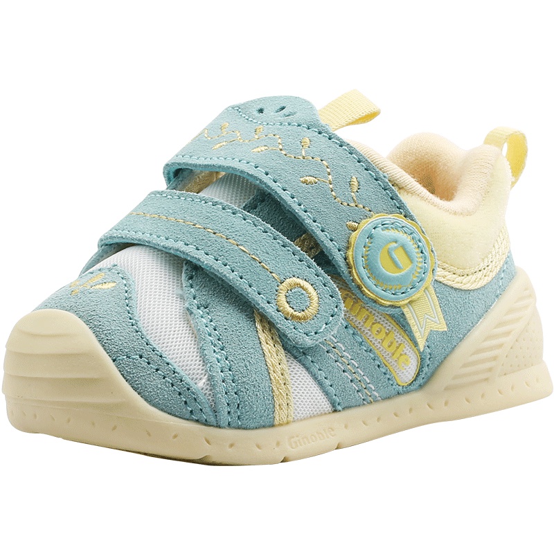 基诺浦宝宝鞋子TXGB1689男童鞋女婴儿步前鞋机能鞋软底防滑春秋