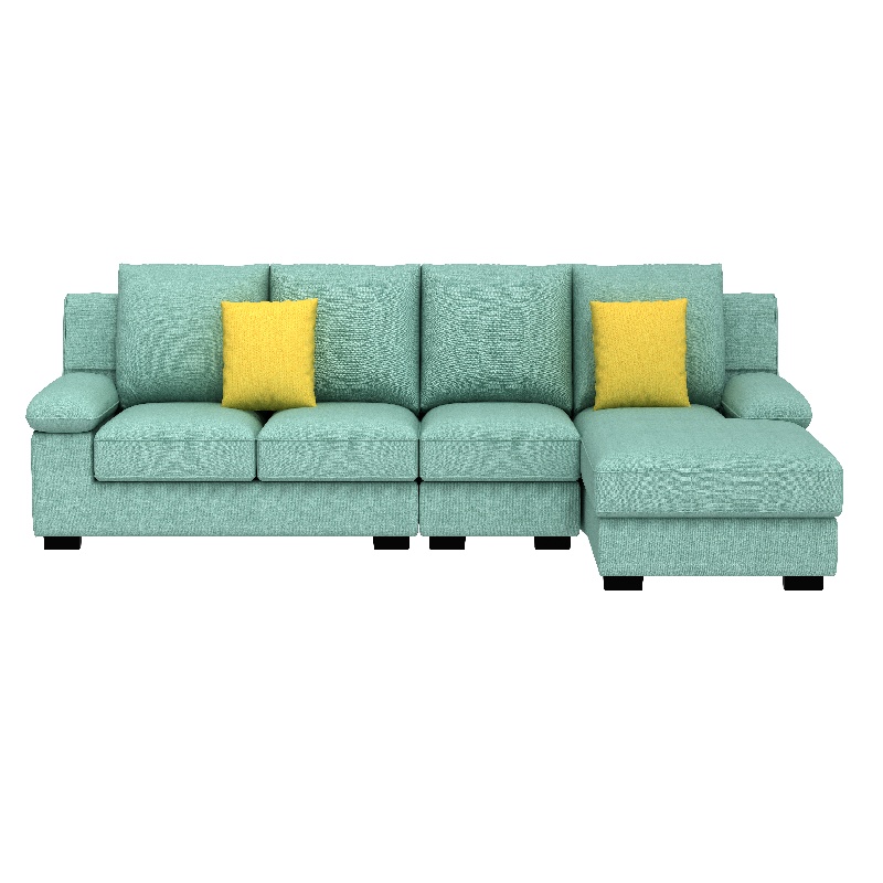 掌上明珠布艺沙发北欧简约小户型客厅多功能透气沙发 SF-DS139