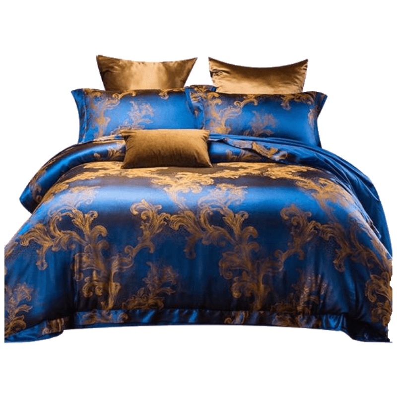 维科家纺专柜同款欧式提花四件套套件1.5米床被套床单