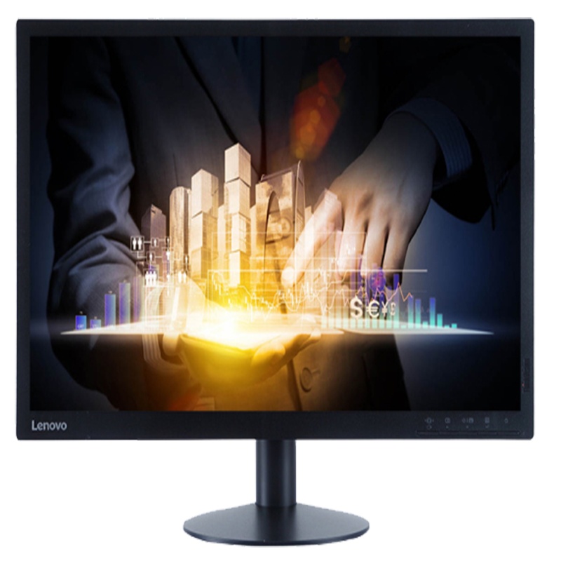 联想(ThinkVision)T2224r 21.5英寸高清液晶商用显示器/黑色VGA+DVI