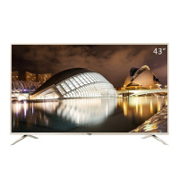 海尔 43英寸平板电视机 LE43Z51Z 超薄智能语音高清电视 内置wifi 四代升级