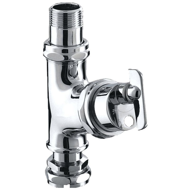 品牌直营> 铜厕所蹲便器冲水阀 老式旋钮式手扭角式冲洗阀 大便延时阀安心抵