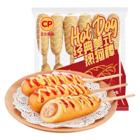 正大cp经典美式黄金热狗棒儿童脆皮香肠冷冻半成品780g*2袋