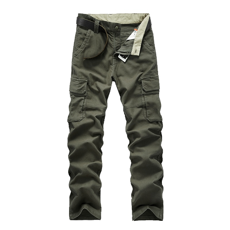 JEEP SPIRIT休闲裤男2021秋季新款宽松直筒休闲裤纯色大码男裤