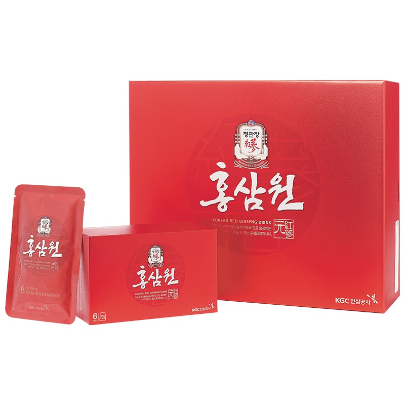 KGC正官庄6年根高丽参红参液大礼盒 50ml*60包