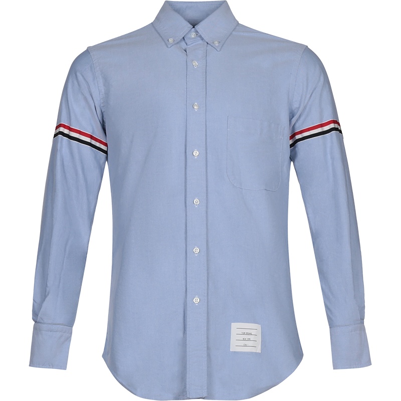 汤姆·布朗 THOM BROWNE 男士棉质长袖衬衫MWL150E 06177