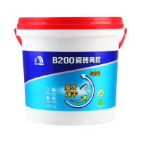 雨虹瓷砖背胶墙砖玻化砖强力桶装磁砖背涂粘接剂胶泥5kg东方雨虹 雨虹单组分背胶1.5k