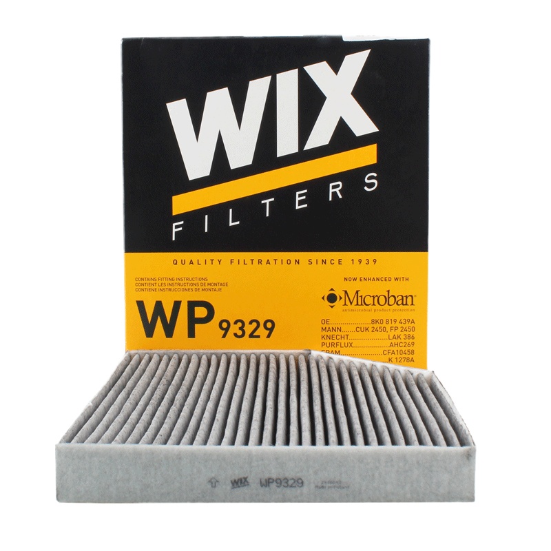 维克斯(WIX)活性炭空调滤WP9329适配奥迪Q5/A4L/A5/S5