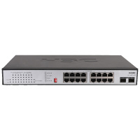 华三(H3C) MS4016-PWR 16口千兆POE供电安防交换机 非网管二层企业级监控专用