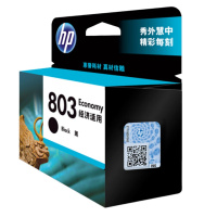 惠普 803墨盒 经济装 黑 个