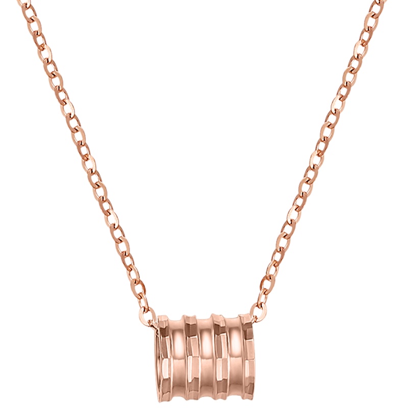 金一国囍18K金小蛮腰A款女士K金项链套链 (定价)CEC014