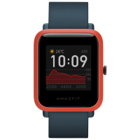 Amazfit 智能运动手表米动手表青春版1S 华米科技运动手表 GPS NFC 消息提醒 心率检测 赤橙