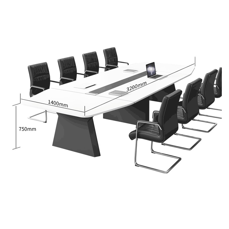 简约办公家具会议桌简约现代小型洽谈办公桌椅组合长桌子工作台培训桌
