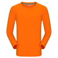 纯色圆领长袖T恤衫701