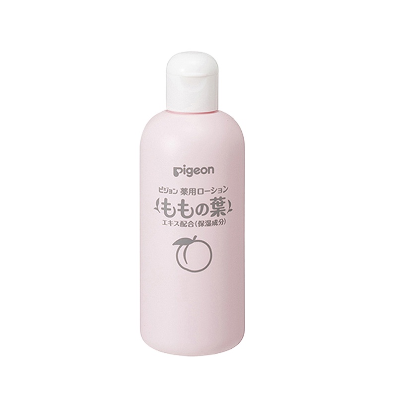 pigeon 贝亲 婴儿润肤系列 爽身粉桃叶精华桃子水痱子水 200ml