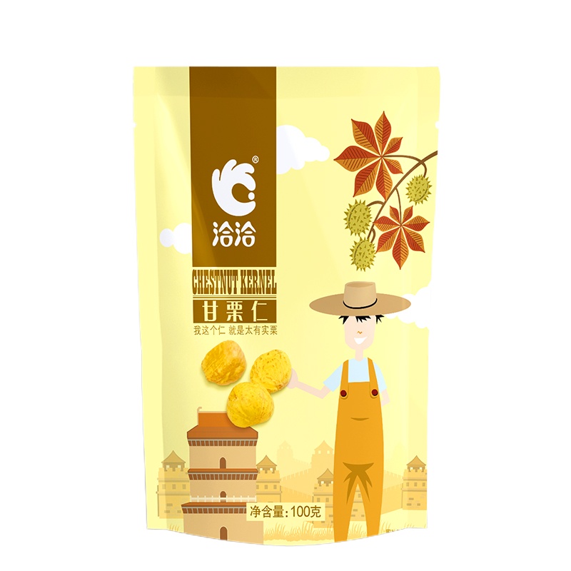 洽洽 板栗仁 原味甘栗仁 休闲零食栗子100g