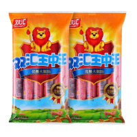 【满199减125元】双汇王中王火腿肠240g即食零食品泡面搭档火腿肠烧烤肠国产年货