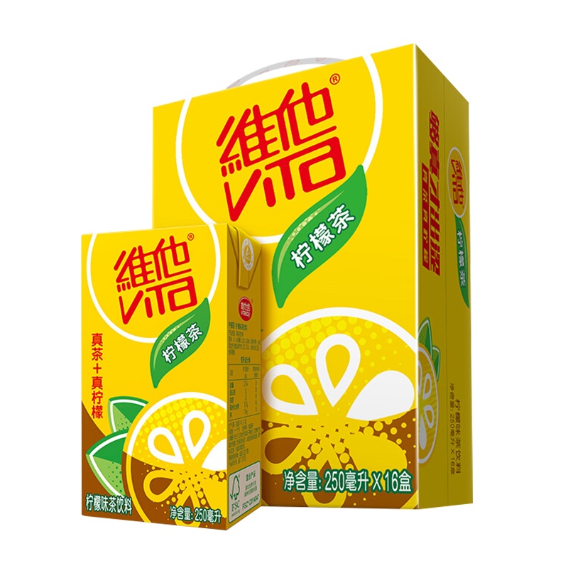 维他 (Vita)柠檬茶250mL*16盒 柠檬茶饮料
