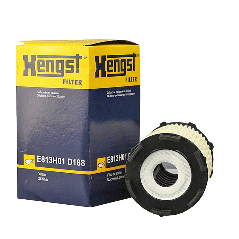 汉格斯特(hengst)机油格滤清器纸芯E813H01 D188适用于奥迪A8L/Q7/R8/途锐4.2