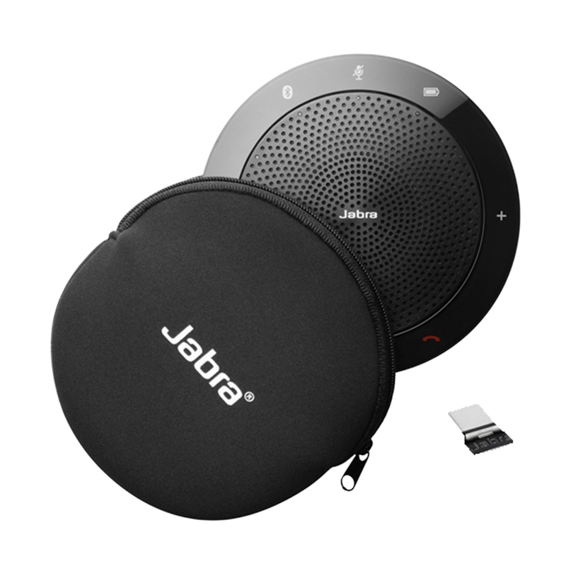 捷波朗(Jabra) 视频会议全向麦克风 免驱无线蓝牙 3米拾音桌面扬声器 Speak 510+ MS