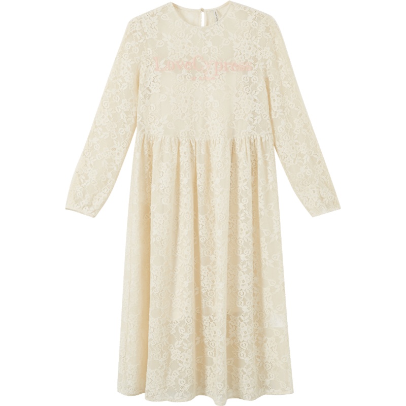 [1件5折价:109.5]美特斯邦威连衣裙春装款女装合体气质长裙搭配宽松洋气裙子女