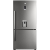 倍科(beko) CN160220IDX 541升 冰箱 变频冰箱 双门冰箱 风冷无霜 欧洲原装进口 带饮水机(银色)