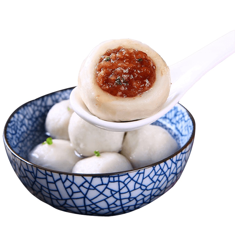 海欣灌汤福州鱼丸500g火锅丸子食材麻辣烫关东煮豆捞烧烤食材