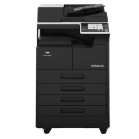 柯尼卡美能达(KONICA MINOLTA)266i A3黑白复合机激光多功能一体机 输稿器+双纸盒+工作台