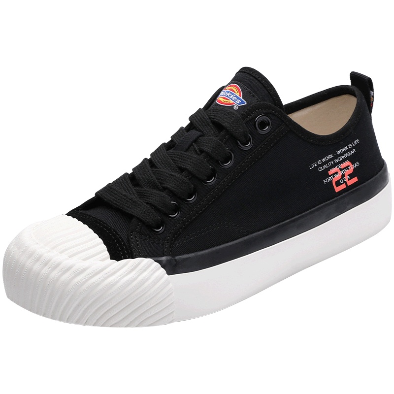 Dickies男鞋2021春季新款帆布鞋男潮流百搭低帮板鞋学生韩版休闲鞋子203M50LXS99