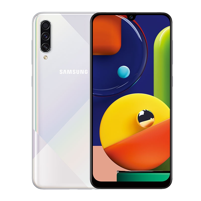 三星 Galaxy A50s 6GB+128GB 高光白 全面屏4800万后置三摄大容量电池  移动联通电信全网通4G手机