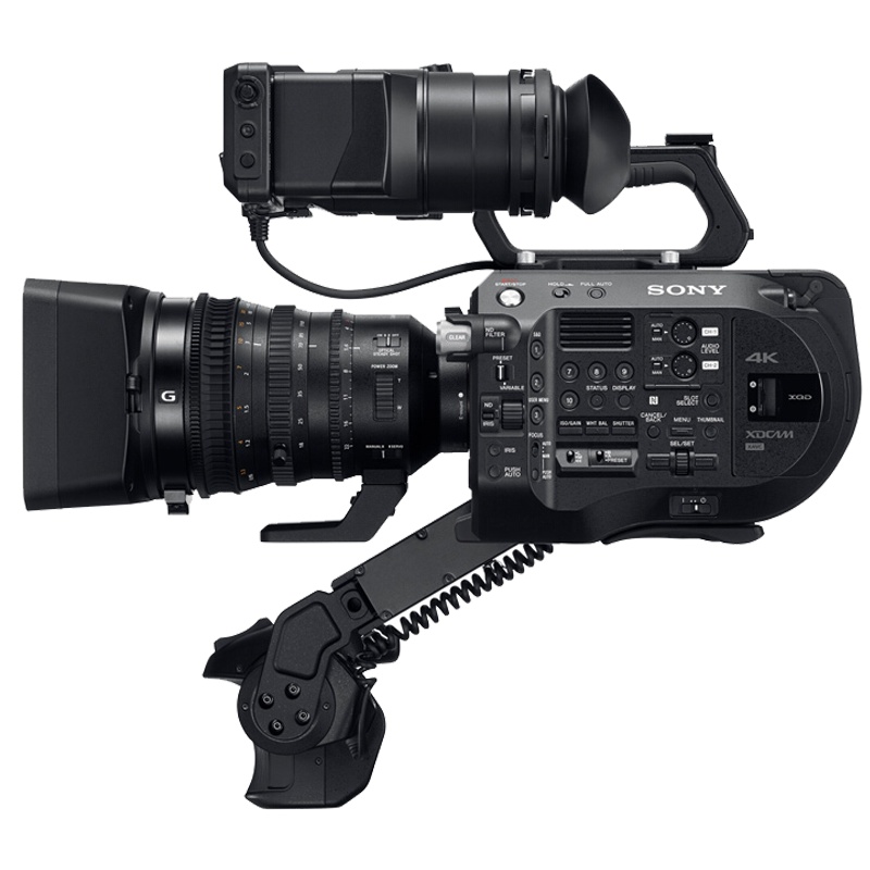 索尼(SONY) PXW-FS7M2K(18-110镜头+32G卡+包+三脚架)4K数码摄像机 约829万像素3.5英寸