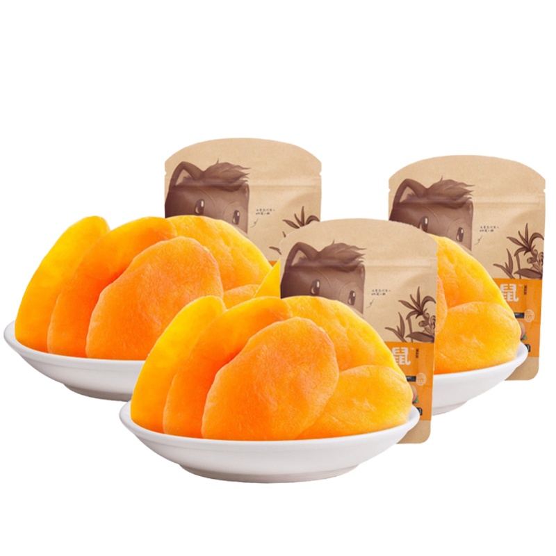 三只松鼠 黄桃干106g*3袋