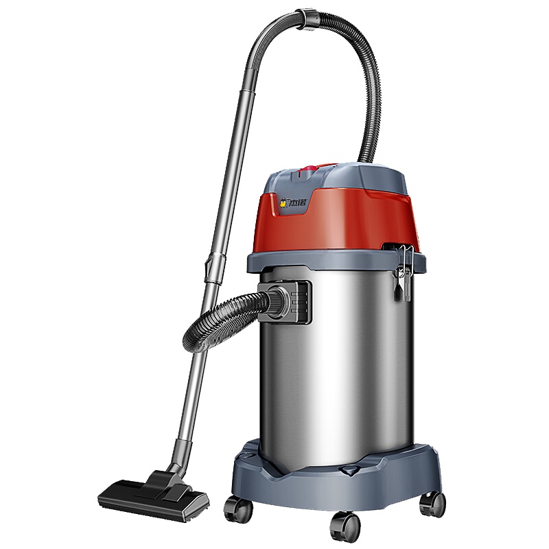 杰诺1600W大功率干湿吹三用家用商用车用桶式吸尘器办公室地毯洗车店JN603S