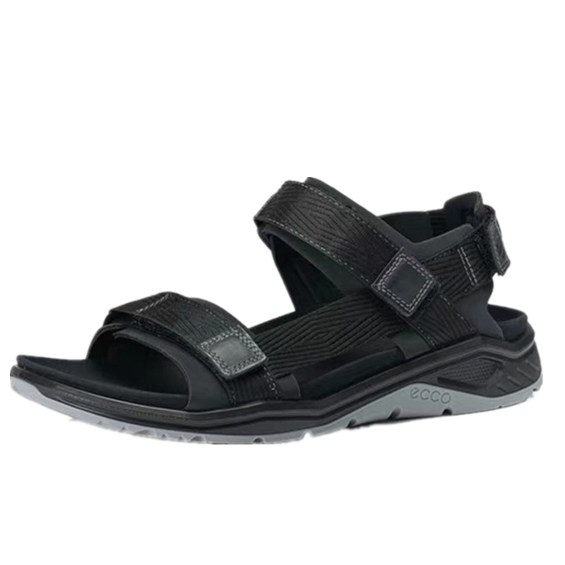 ECCO爱步男鞋夏季新款 魔术贴运动凉鞋沙滩鞋男 全速880624