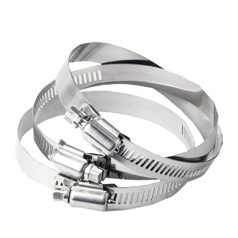 不锈钢喉箍固定电线卡抱箍管箍管夹抱箍 可调节夹箍 19-29mm