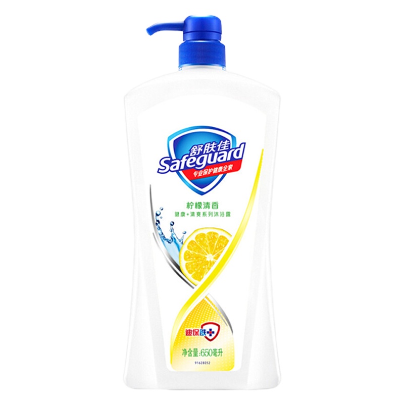 舒肤佳健康清爽系列柠檬清香沐浴露650毫升 (单位:瓶)