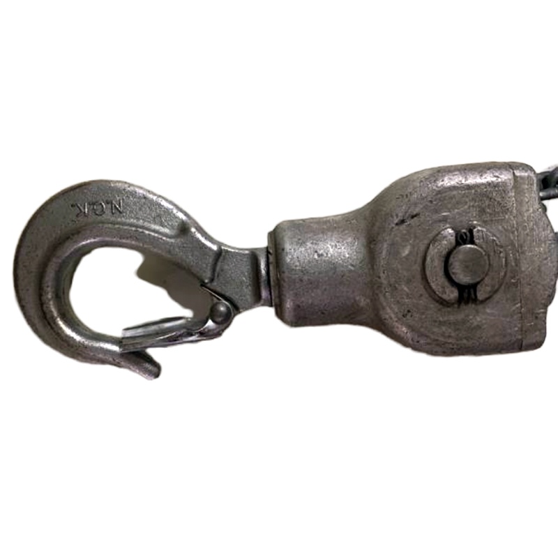 3t铝合金链条葫芦底钩