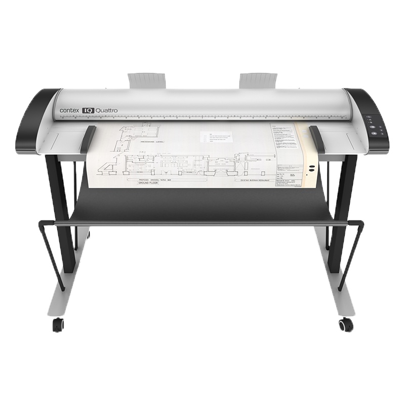 康泰科斯(contex) IQ Quattro 4450 PLUS B0幅面馈纸式宽幅 高速高清工程建筑图纸扫描仪