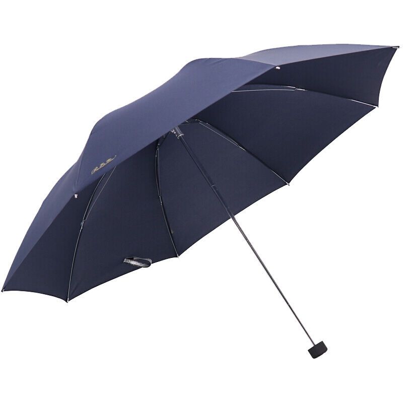 天堂伞 碰击布不包边三折商务伞晴雨伞 703LCJ