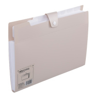 Zs-齐心(Comix)A3169 A4风琴包 8格便携式文件包 办公用品 6个装