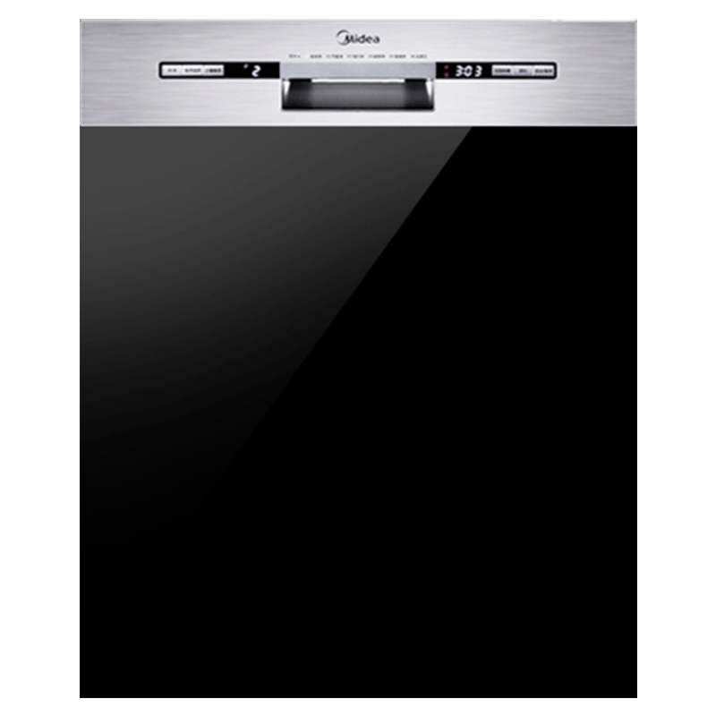 美的(Midea)13套洗碗机L1洗碗机家用全自动大容量嵌入式 两用高温消毒银离子抗菌自清洗功能