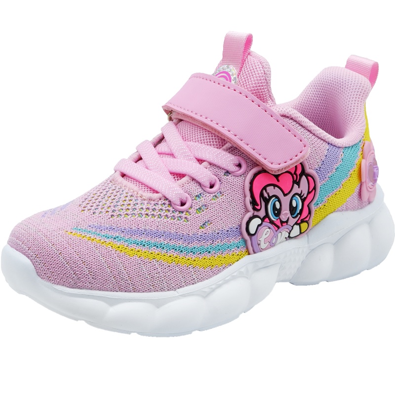 小马宝莉女童鞋子公主鞋春秋款运动鞋百搭透气休闲鞋3-6岁5儿童鞋