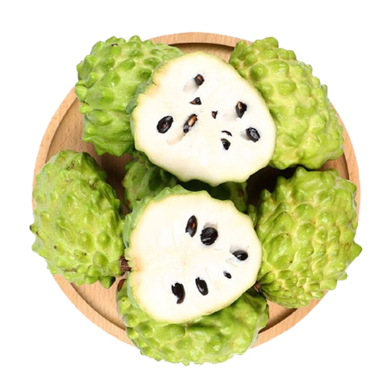 [西沛生鲜]广西凤梨释迦果 净重3斤 中果 单果250-350g 精选释迦果 牛奶释迦番荔枝 佛头果 新鲜热带水果