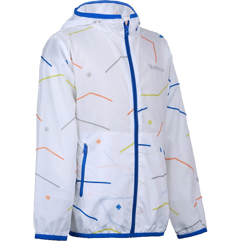 探路者（TOREAD）童装户外运动男女童超轻透气遮阳皮肤风衣QAEG85058