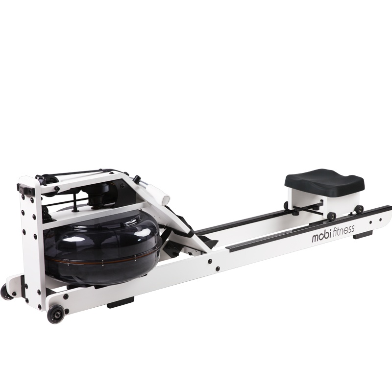 mobifitness莫比智能家用商用水阻划船机划船器健身器材时尚款